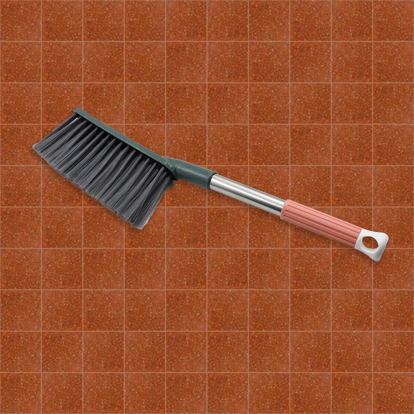 17 inch Stainless Steel Sofa Cleaner Brush, Carpet Cleaning Brushes with Non-Slip Long Handle, Dust Cleaning Brush for Removing Dust from Carpets, Furniture, Car Seats, Sofas - infinityexculsivestore.com