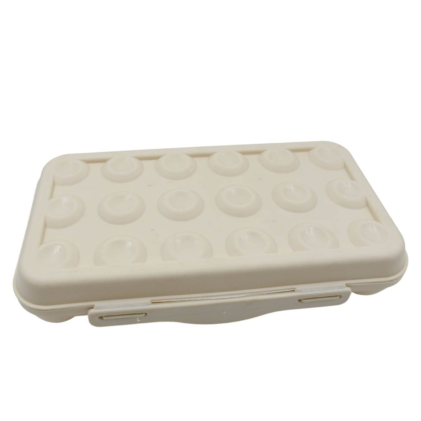 18 Grid Egg Holder Storage, Shock-Proof Egg Container with Buckle, Egg Carrier, Egg Tray, Egg Shelter, Effective Full Seal, Egg House use for Fridge, Camping, Kitchen - infinityexculsivestore.com