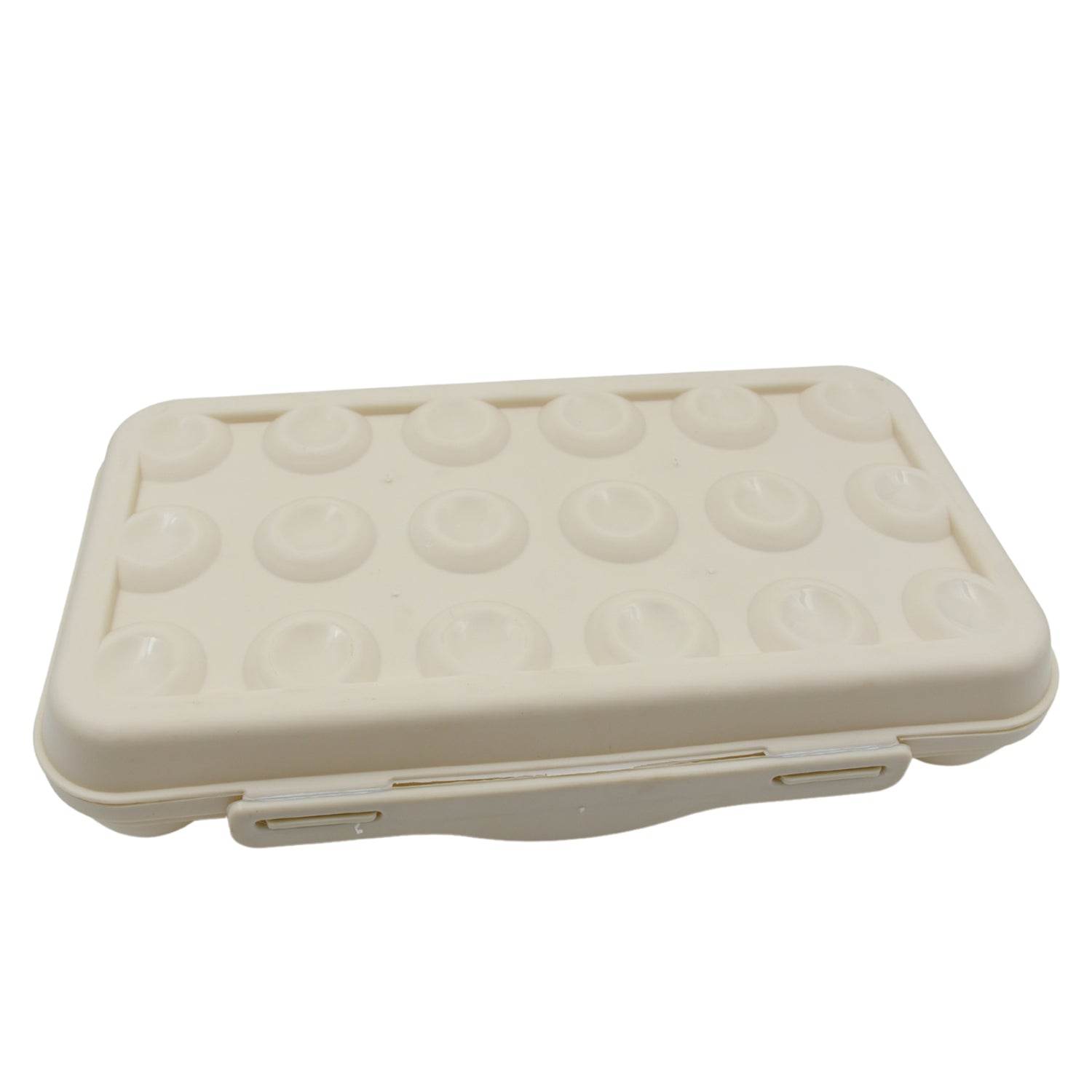 18 Grid Egg Holder Storage, Shock-Proof Egg Container with Buckle, Egg Carrier, Egg Tray, Egg Shelter, Effective Full Seal, Egg House use for Fridge, Camping, Kitchen - infinityexculsivestore.com
