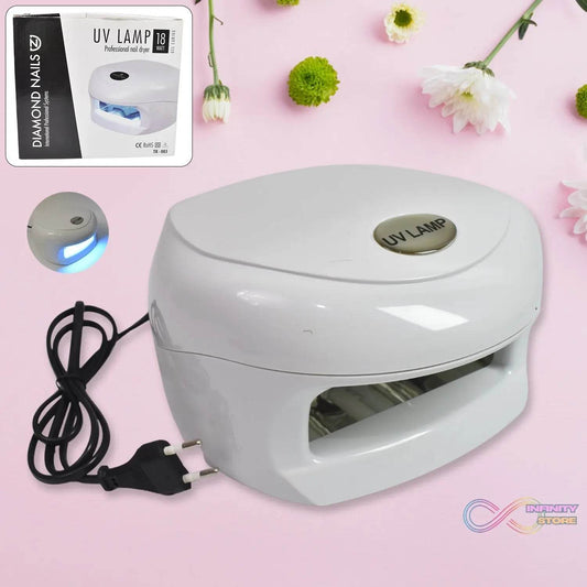 18W LED UV Lamp Nail Dryer Gel Nail Lamp Nail Polish Curing Lamp (1 Pc) - infinityexculsivestore.com
