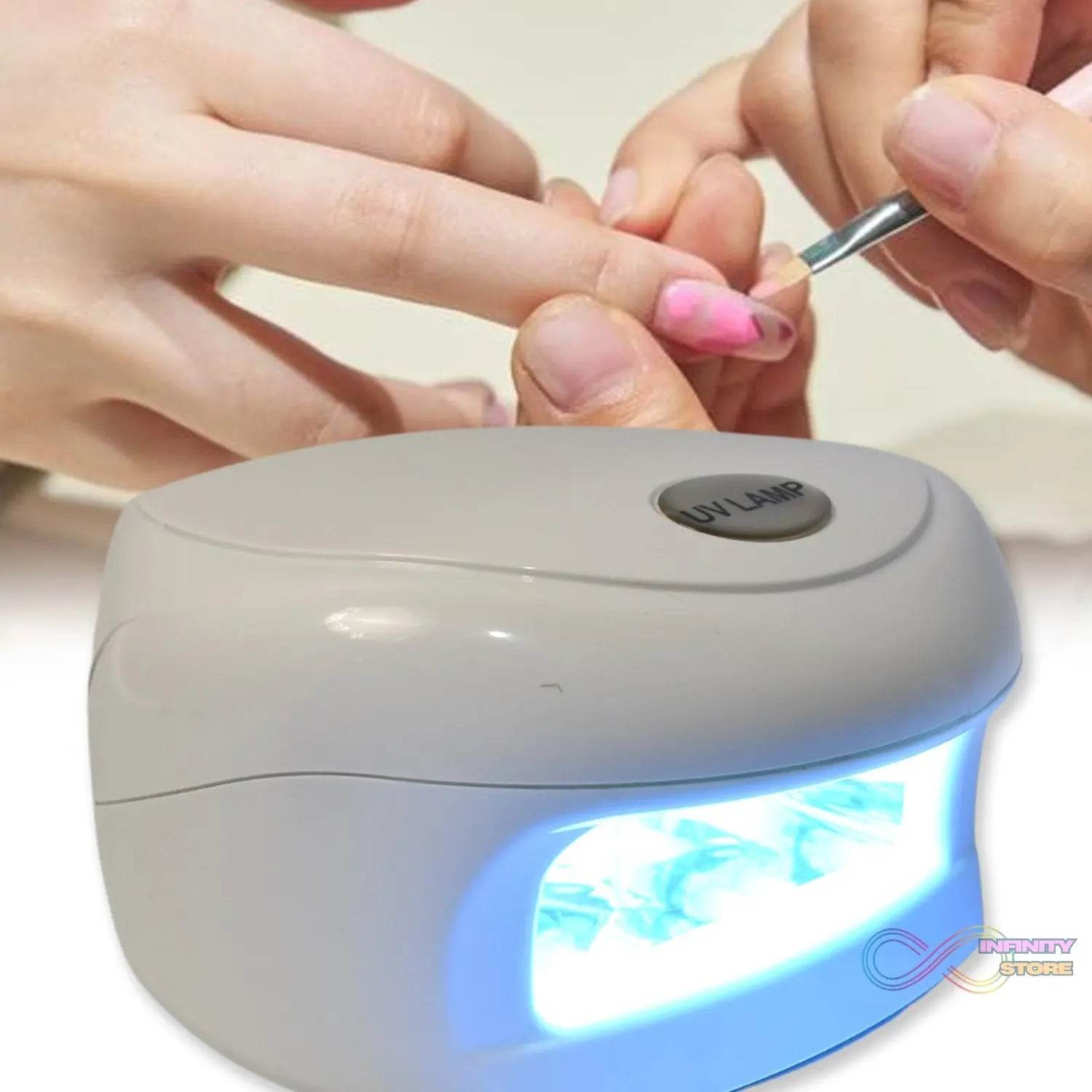 18W LED UV Lamp Nail Dryer Gel Nail Lamp Nail Polish Curing Lamp (1 Pc) - infinityexculsivestore.com