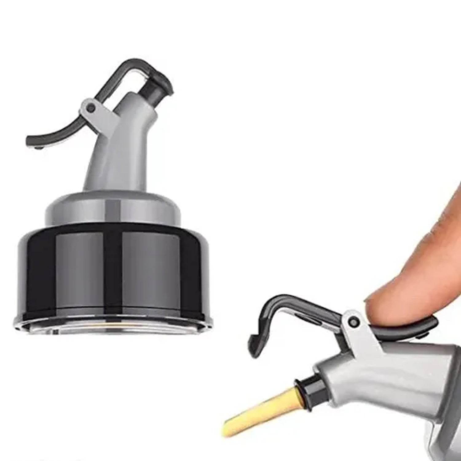 1L Oil Dispenser with Lid & Drip - Free Spout - infinityexculsivestore.com