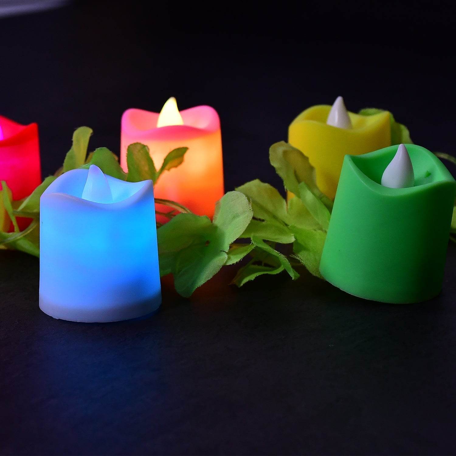 1PC FESTIVAL DECORATIVE - LED TEALIGHT CANDLES | BATTERY OPERATED CANDLE IDEAL FOR PARTY. - infinityexculsivestore.com