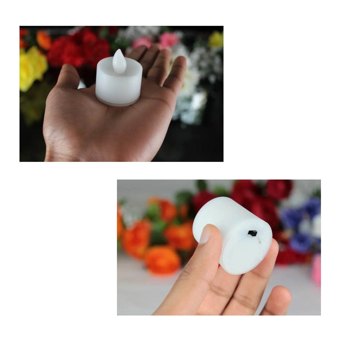 1PC FESTIVAL DECORATIVE - LED TEALIGHT CANDLES | BATTERY OPERATED CANDLE IDEAL FOR PARTY. - infinityexculsivestore.com