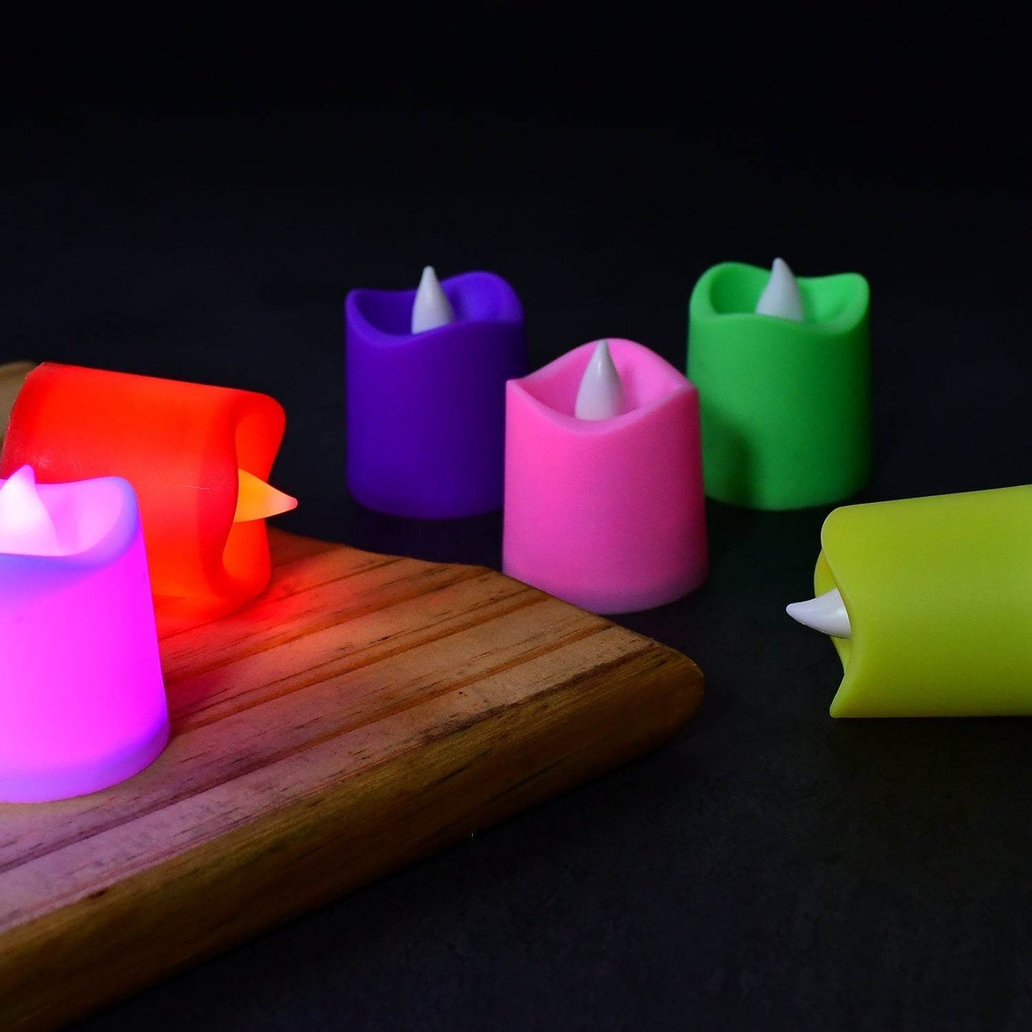 1PC FESTIVAL DECORATIVE - LED TEALIGHT CANDLES | BATTERY OPERATED CANDLE IDEAL FOR PARTY. - infinityexculsivestore.com