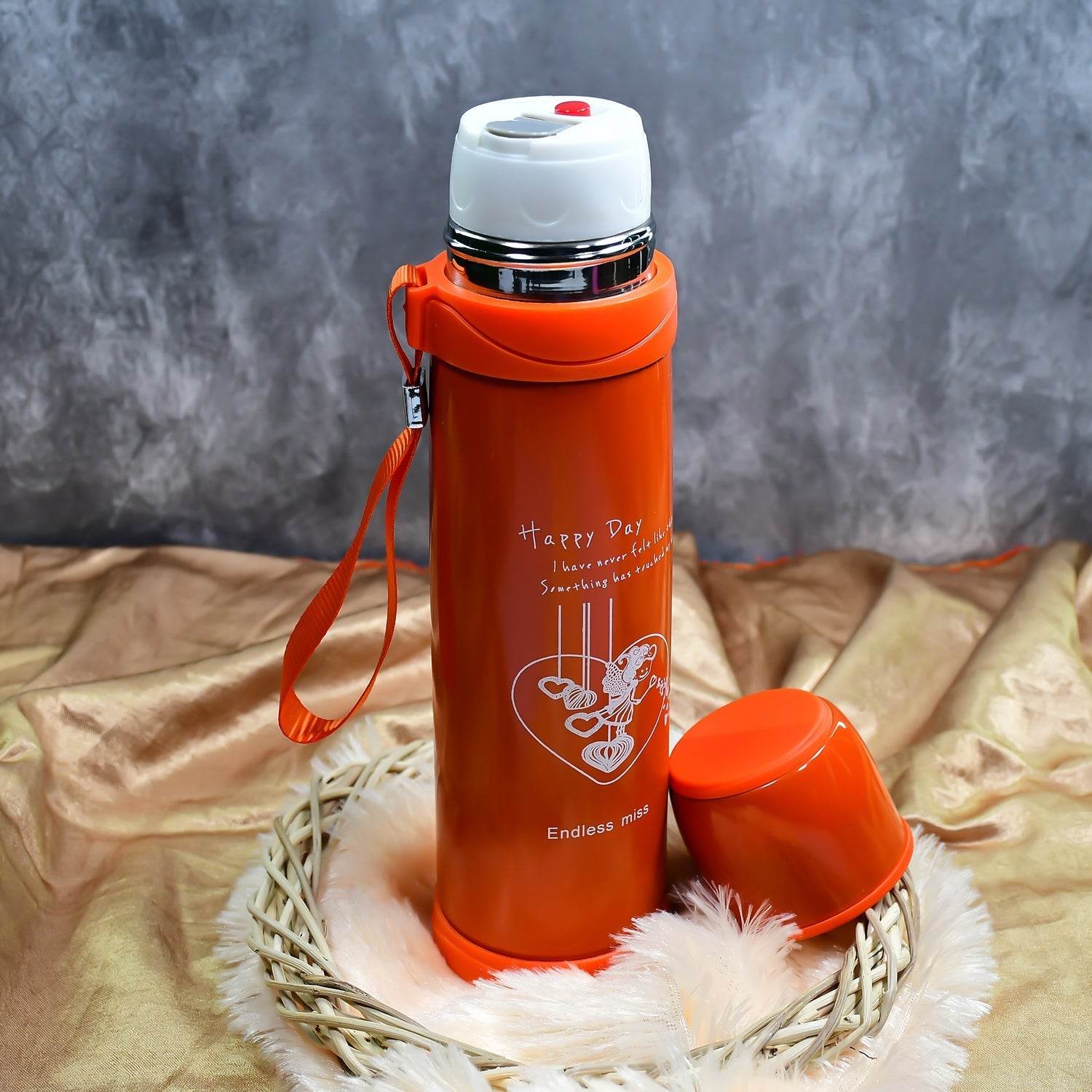 1PC STAINLESS STEEL MIX BOTTLES FOR STORING WATER AND SOME OTHER TYPES OF BEVERAGES ETC. - infinityexculsivestore.com