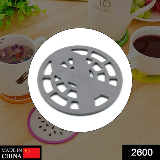 1Pc Silicone Fancy Coaster for holding bowls and utensils including all kitchen purposes. - infinityexculsivestore.com