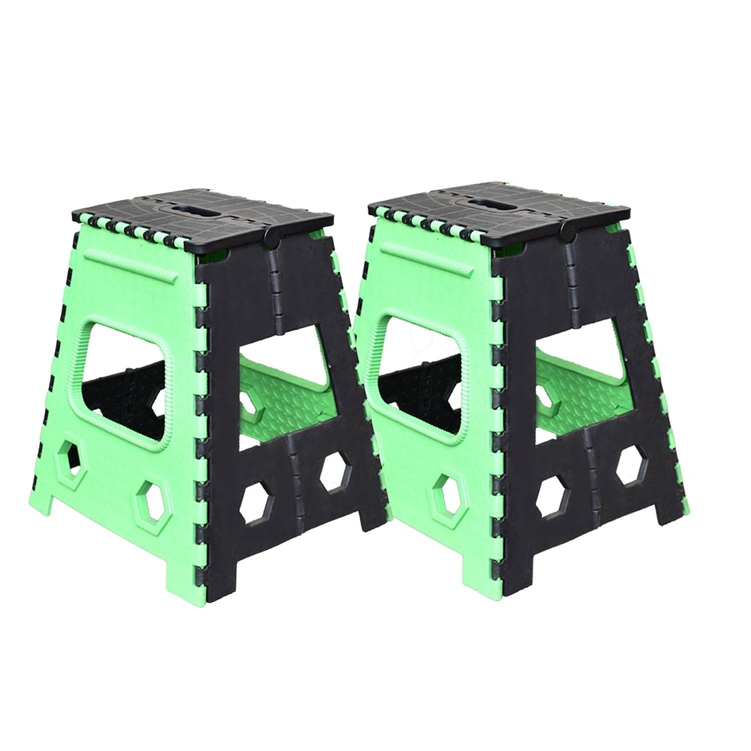 1pc 18inch Folding Stool for Adults and Kids, Also For Kitchen Stepping With (Brown Box) - infinityexculsivestore.com