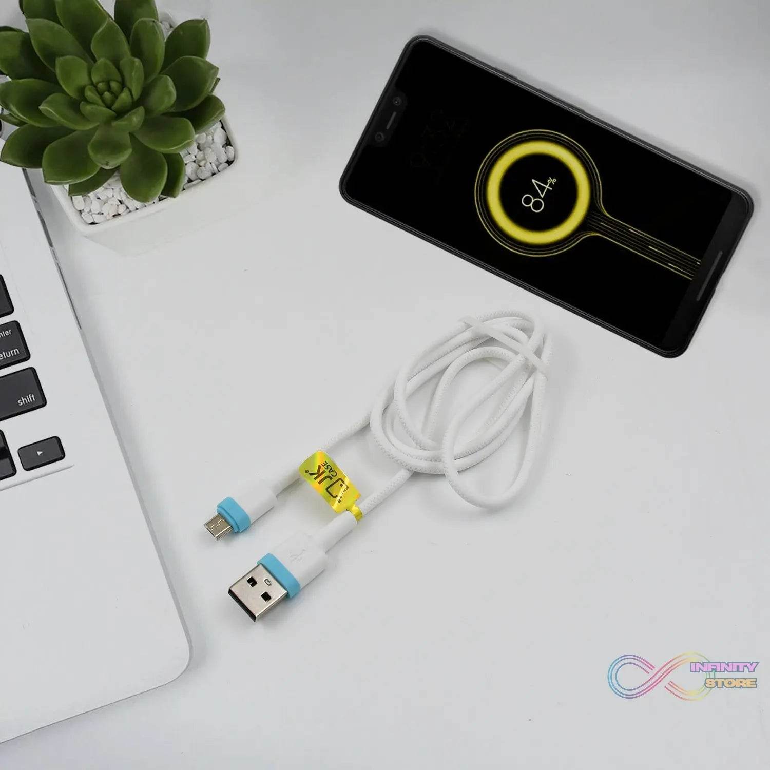 2.4A Fast Charging for android & Data Transfer (1 Pc) - infinityexculsivestore.com