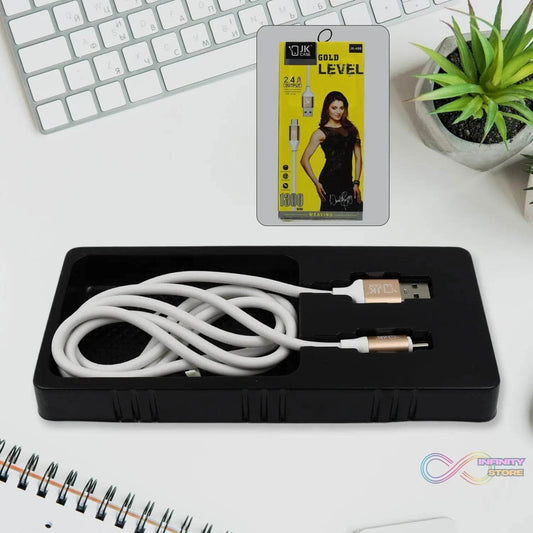 2.4A Fast Charging for android, Micro Cable (1300 mm) - infinityexculsivestore.com