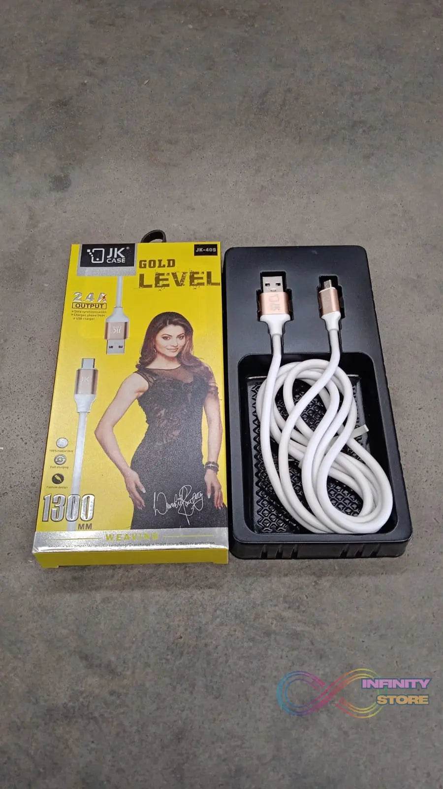2.4A Fast Charging for android, Micro Cable (1300 mm) - infinityexculsivestore.com