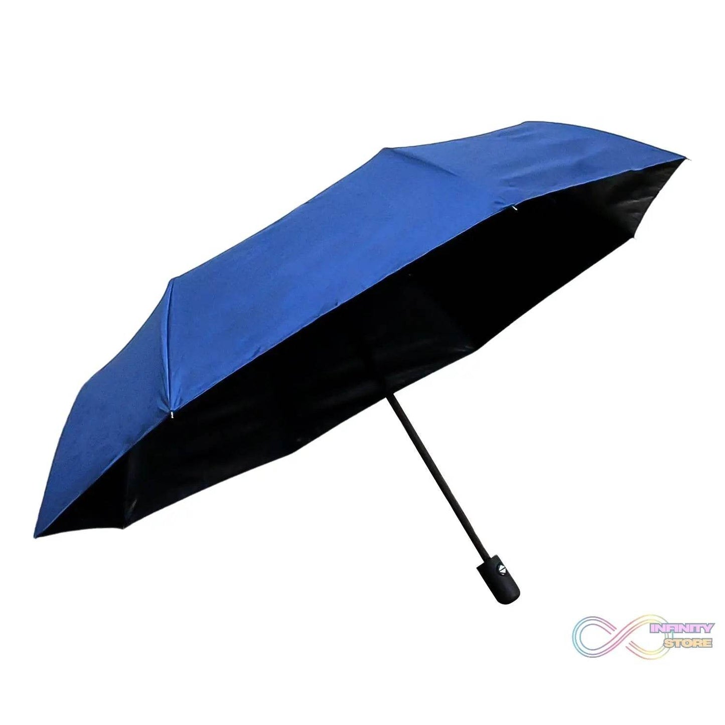 2 - Fold Manual Open Umbrella (Umbrella With Case / 1 Set / Mix Color) - infinityexculsivestore.com