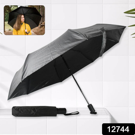 2 Fold Manual Open Umbrella| Windproof, Sunproof & Rainproof with Sturdy Steel Shaft & Wrist Straps | Easy to Hold & Carry | Umbrella for Women, Men & Kids - infinityexculsivestore.com