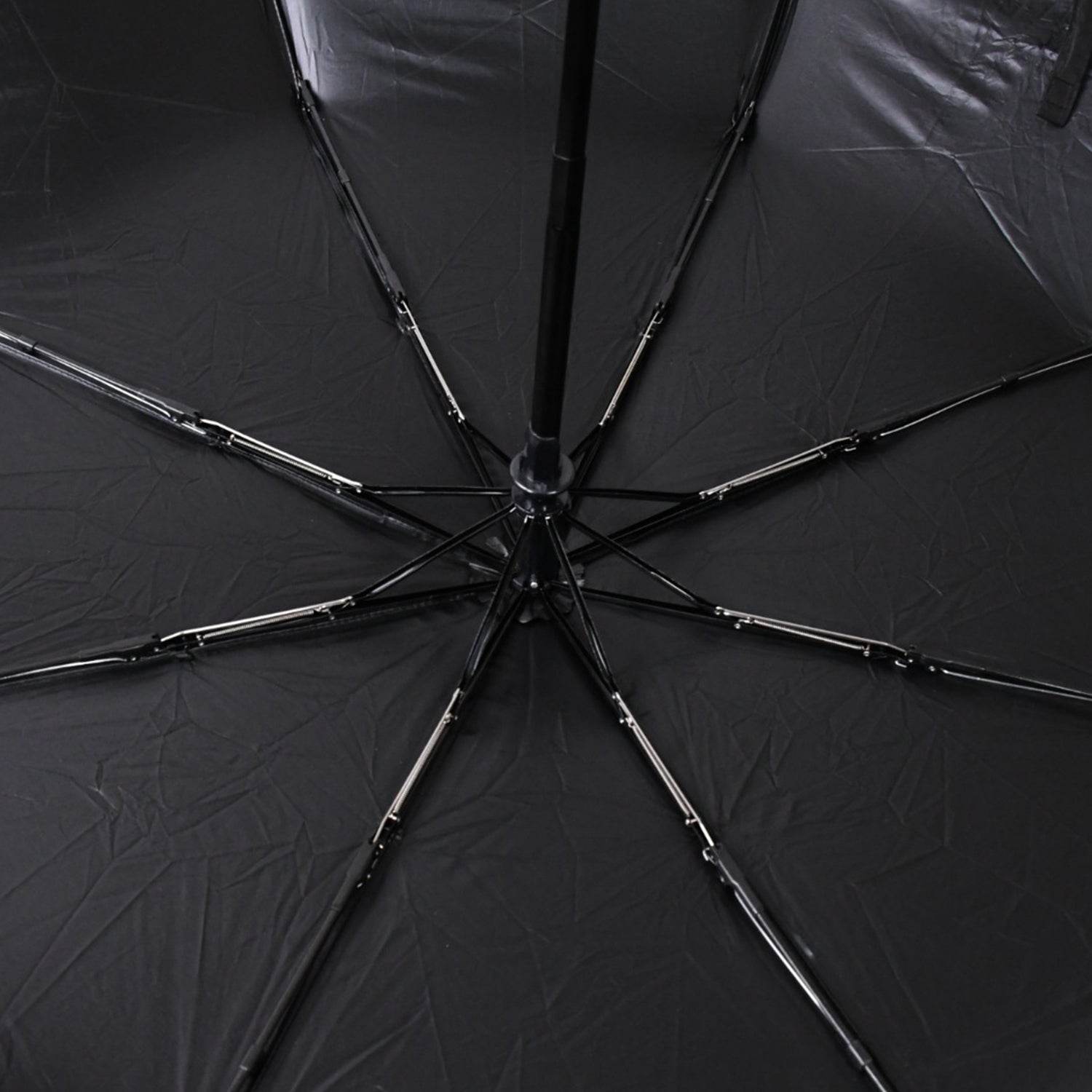 2 Fold Manual Open Umbrella| Windproof, Sunproof & Rainproof with Sturdy Steel Shaft & Wrist Straps | Easy to Hold & Carry | Umbrella for Women, Men & Kids - infinityexculsivestore.com