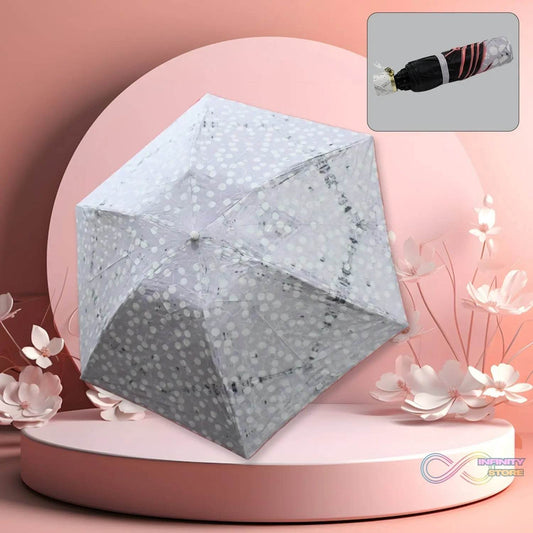2 Fold Sun Protective Solid Foldable Outdoor Umbrella,Β Portable Sun,Β UV Protection LightweightΒ Rain Umbrella With Umbrella CaseΒ For Girls, Women, Men, Boys - infinityexculsivestore.com