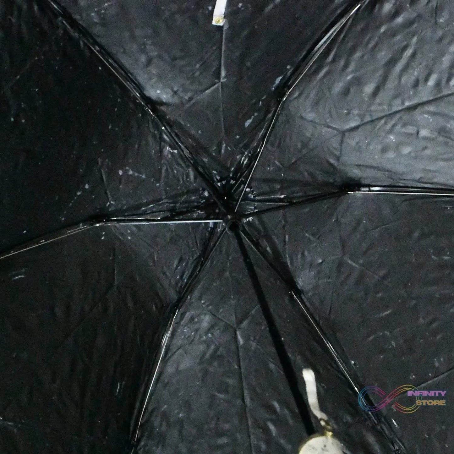2 Fold Sun Protective Solid Foldable Outdoor Umbrella, Portable Sun, UV Protection Lightweight Rain Umbrella With Umbrella Case For Girls, Women, Men, Boys - infinityexculsivestore.com