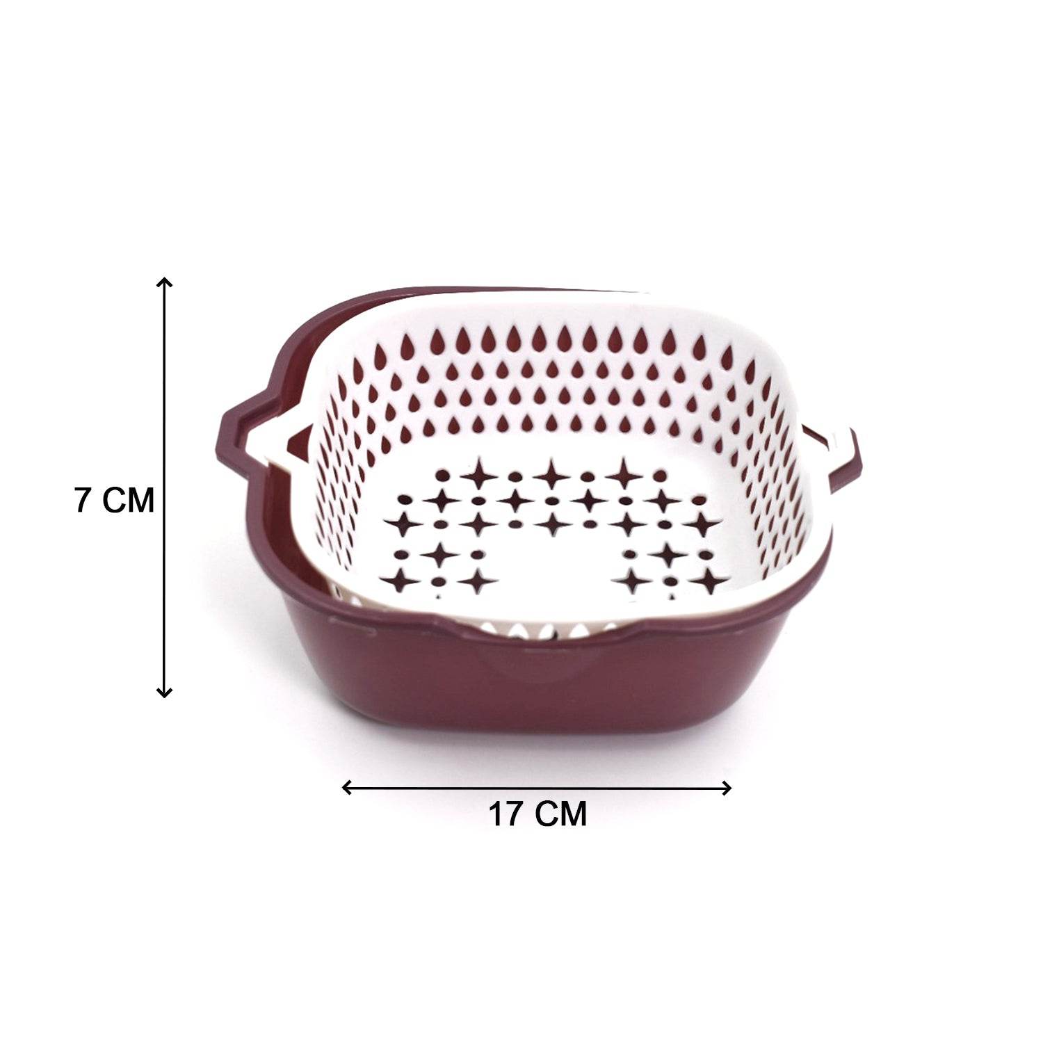 2 In 1 Basket Strainer To Rinse Various Types Of Items Like Fruits, Vegetables Etc. - infinityexculsivestore.com