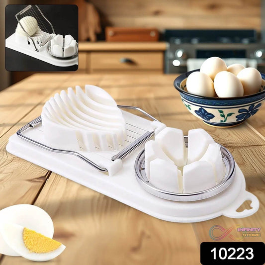 2 In 1 Egg Slicer, Egg Cutter For Hard Boiled Eggs - infinityexculsivestore.com