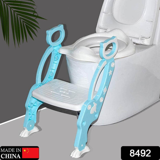 2 In 1 Potty Training Toilet Seat with Step Stool Ladder For Toddlers - infinityexculsivestore.com