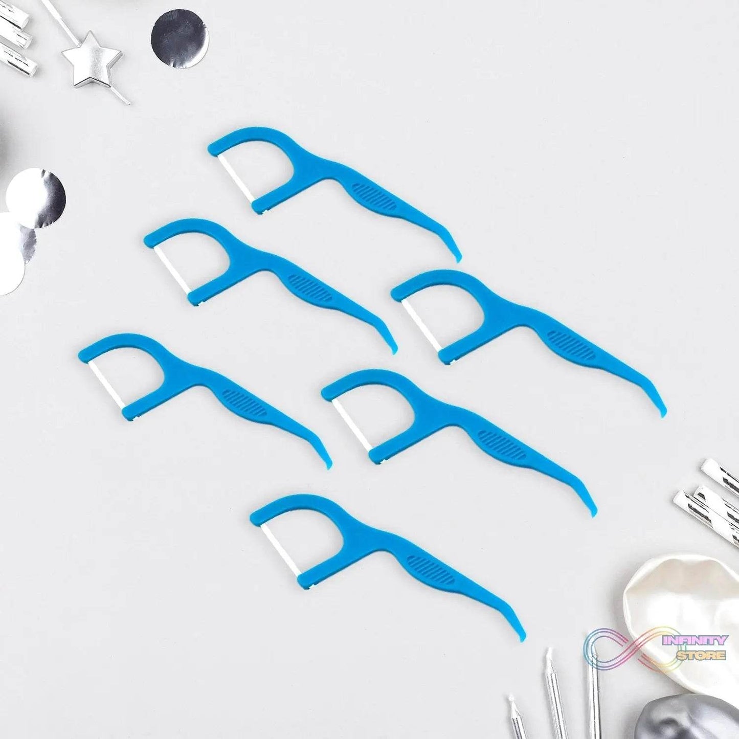 2 In 1 Tooth Picks Flosses, Portable Toothpicks, Resealable Oral Care Dental Flosser, Easy Storage Dental Pick for Fresh Breath and Healthy (30 Pcs Set) (Mix Color) - infinityexculsivestore.com