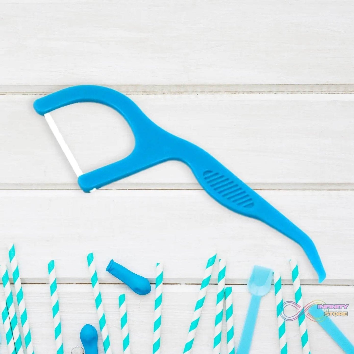 2 In 1 Tooth Picks Flosses, Portable Toothpicks, Resealable Oral Care Dental Flosser, Easy Storage Dental Pick for Fresh Breath and Healthy (30 Pcs Set) (Mix Color) - infinityexculsivestore.com