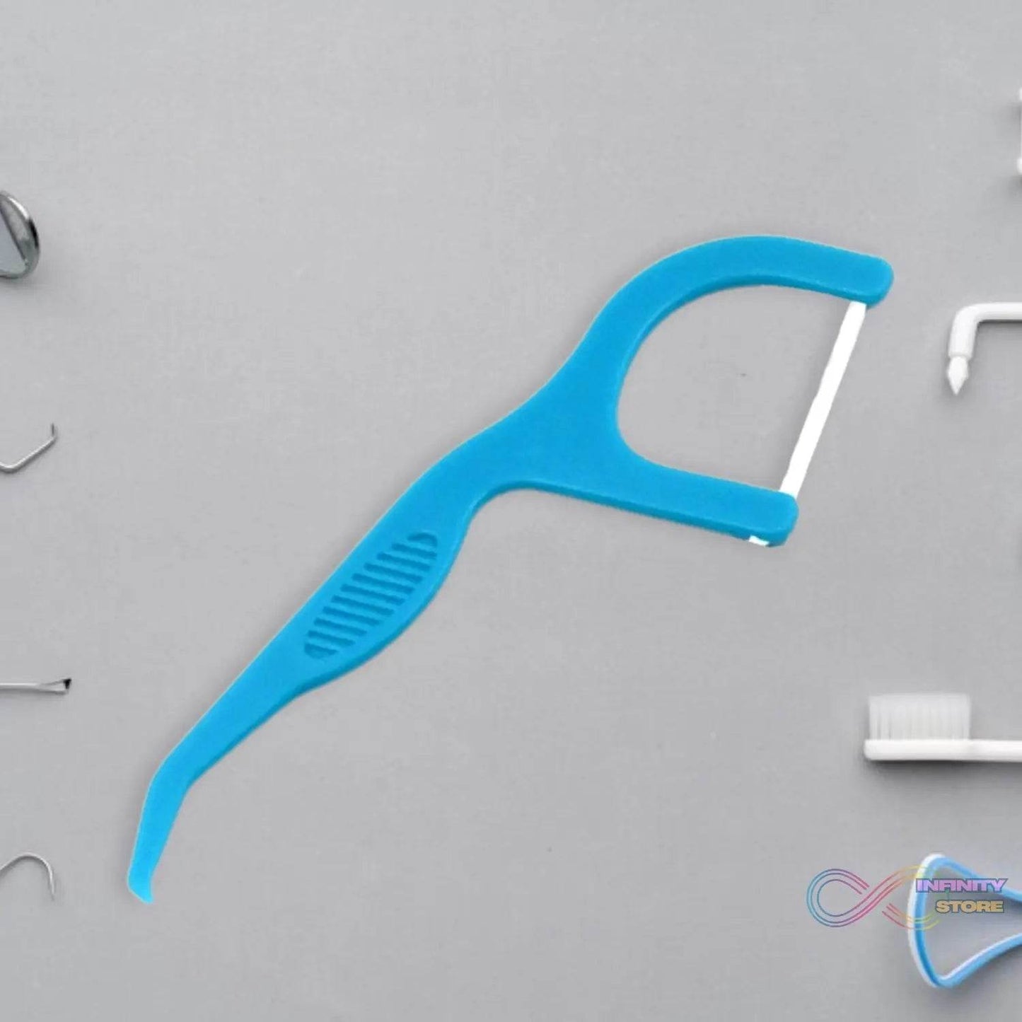 2 In 1 Tooth Picks Flosses, Portable Toothpicks, Resealable Oral Care Dental Flosser, Easy Storage Dental Pick for Fresh Breath and Healthy (30 Pcs Set) (Mix Color) - infinityexculsivestore.com