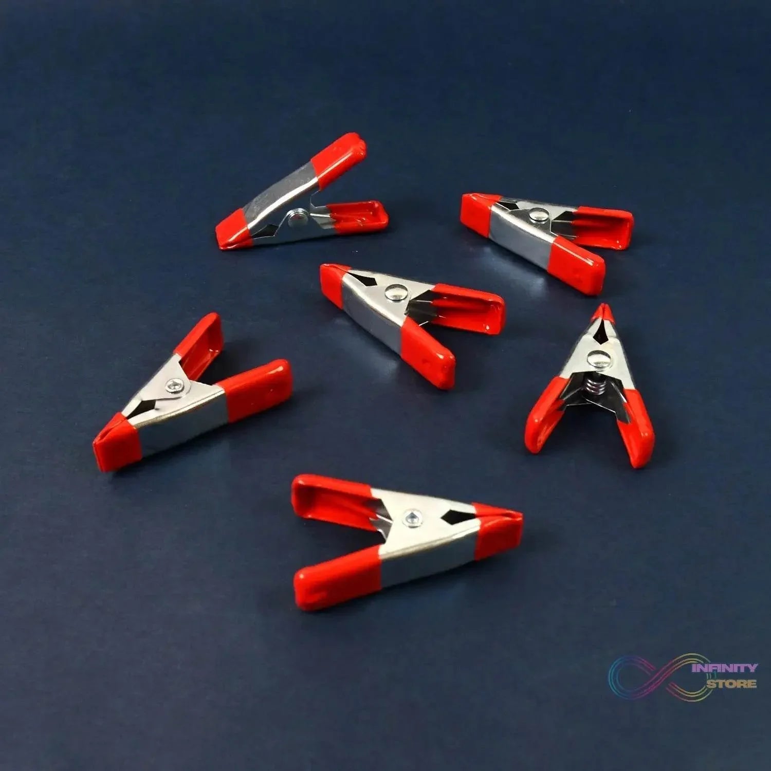 2 Inch Heavy Duty Spring Metal Spring Clamps (6 Pcs Set) - infinityexculsivestore.com