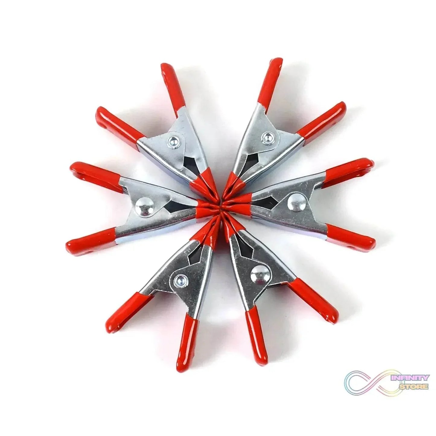 2 Inch Heavy Duty Spring Metal Spring Clamps (6 Pcs Set) - infinityexculsivestore.com