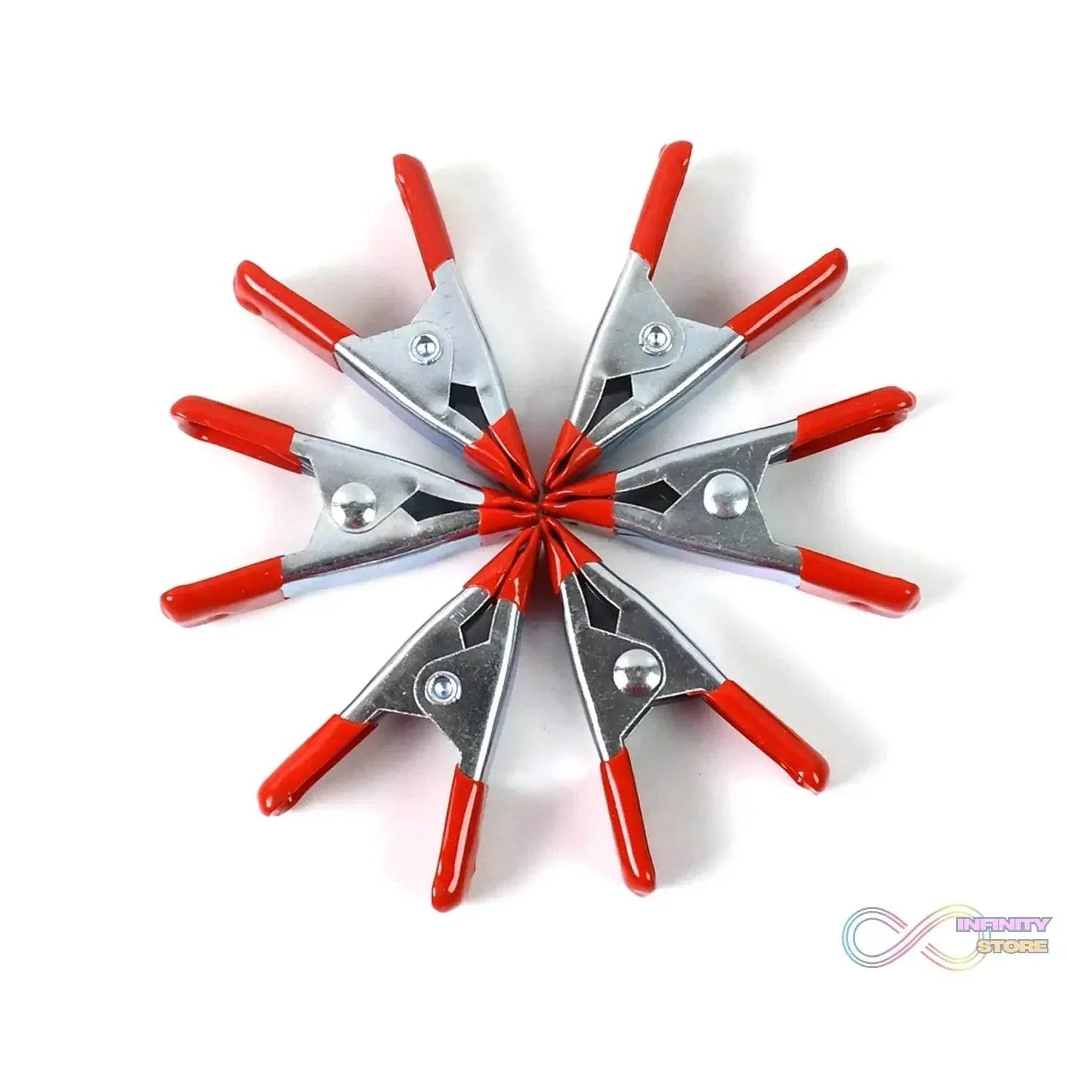 2 Inch Heavy Duty Spring Metal Spring Clamps (6 Pcs Set) - infinityexculsivestore.com