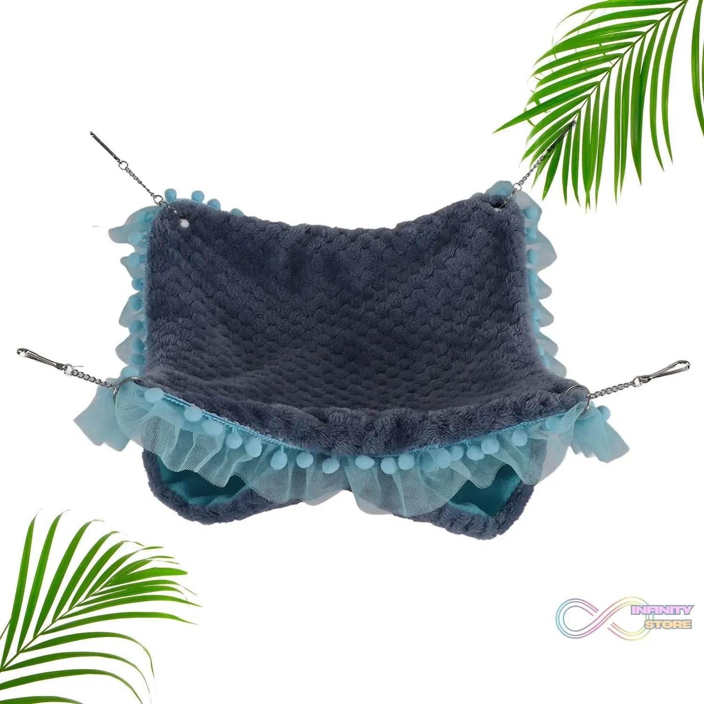 2 Layer Pets Soft Hammock (1 Pc / 35×35 Cm) - infinityexculsivestore.com