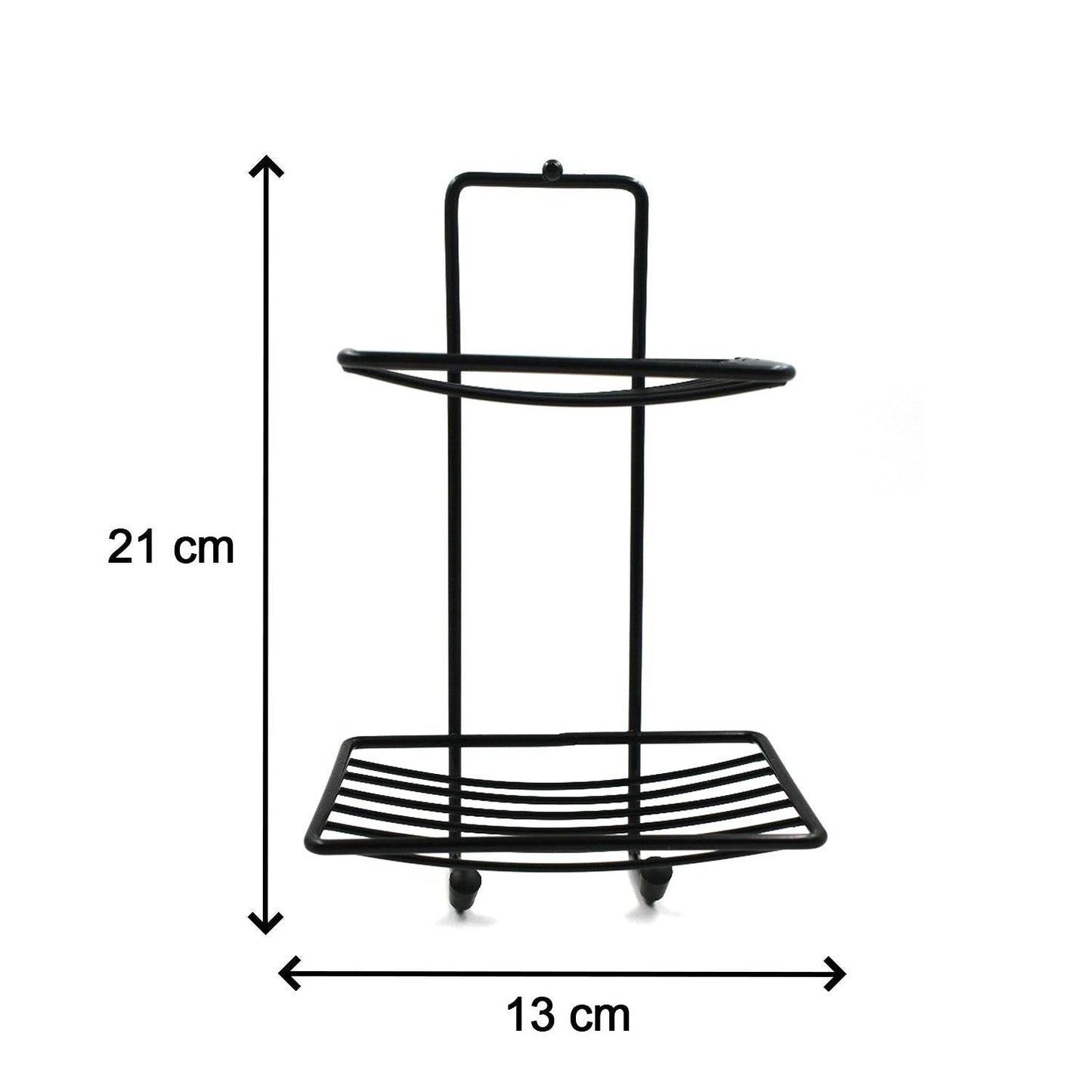 2 Layer SS Soap Rack used in all kinds of places household and bathroom purposes for holding soaps. - infinityexculsivestore.com