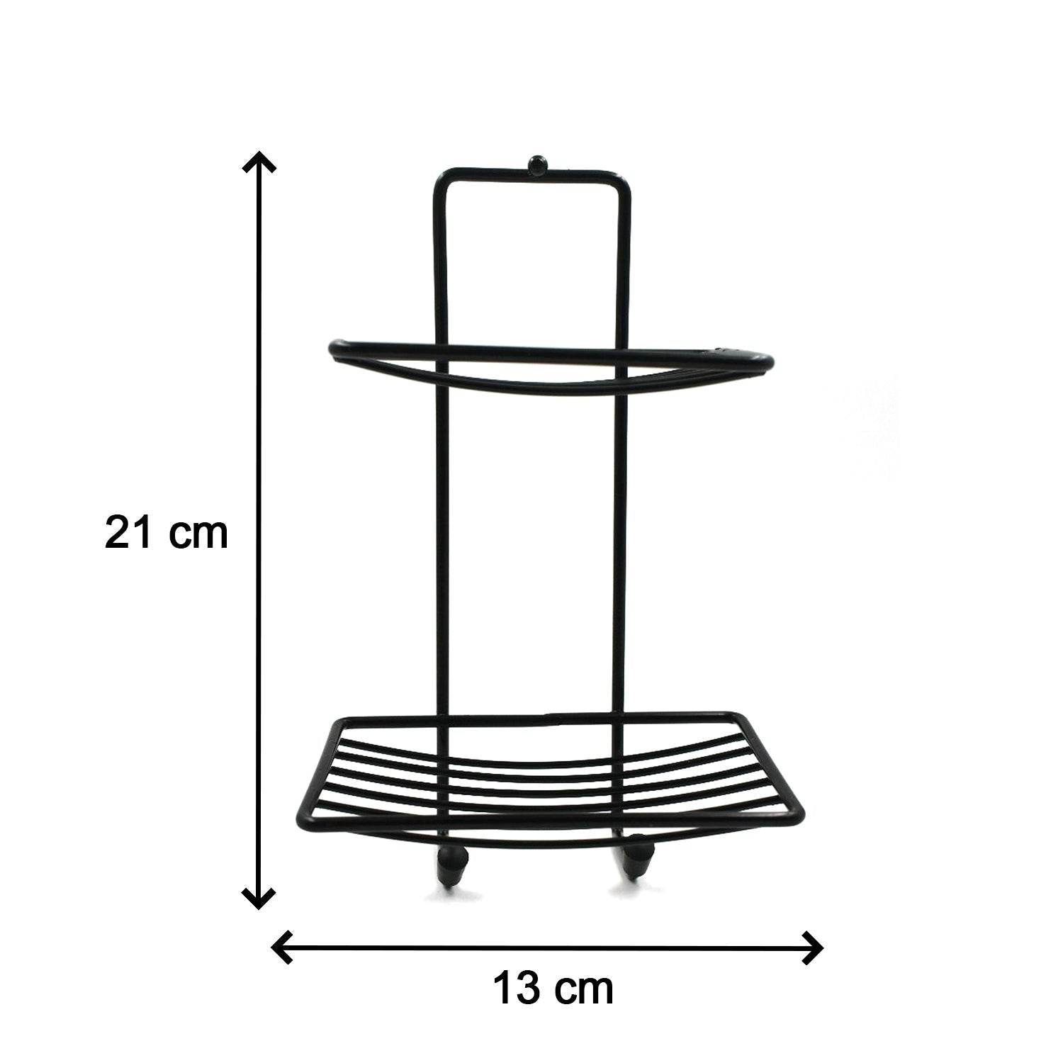 2 Layer SS Soap Rack used in all kinds of places household and bathroom purposes for holding soaps. - infinityexculsivestore.com