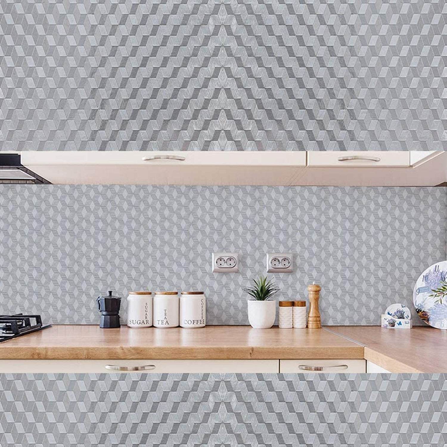 2 Meter Aluminium Foil Sticker used in all kitchen purposes to prevent oily and greasy stains of food while cooking. - infinityexculsivestore.com