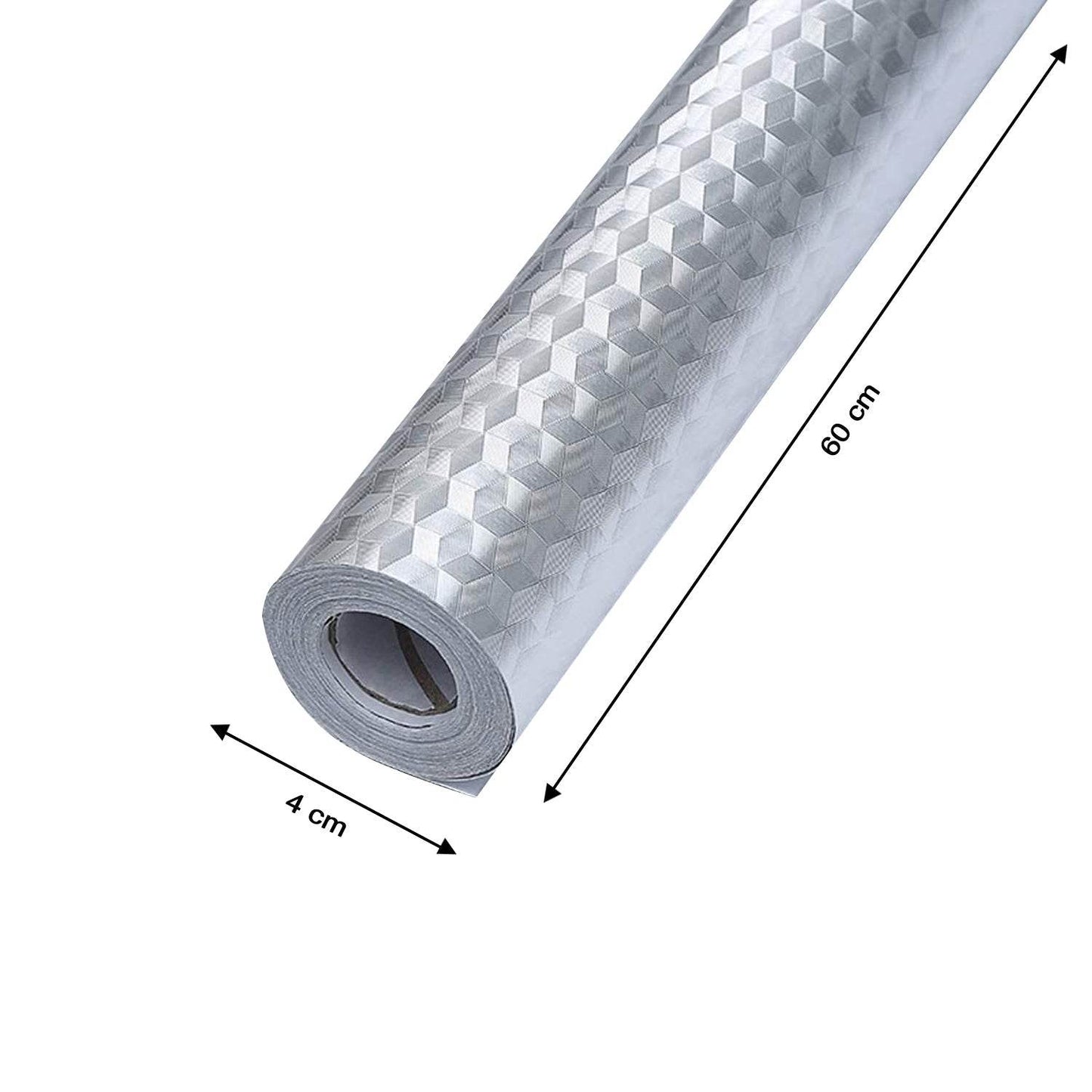 2 Meter Aluminium Foil Sticker used in all kitchen purposes to prevent oily and greasy stains of food while cooking. - infinityexculsivestore.com