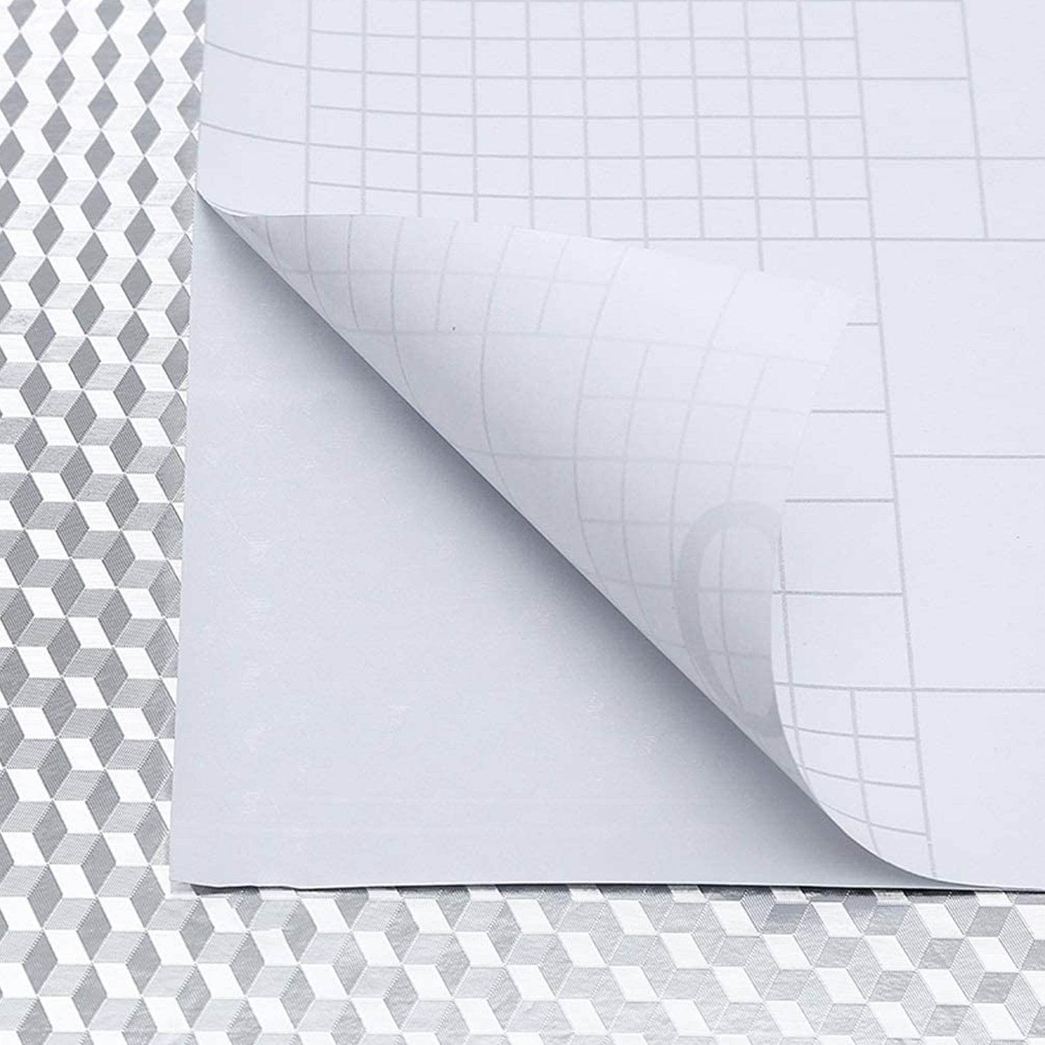 2 Meter Aluminium Foil Sticker used in all kitchen purposes to prevent oily and greasy stains of food while cooking. - infinityexculsivestore.com