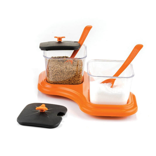 2 - Piece Dining Stand with Pickle Jar, Spice Tray & Spoons - infinityexculsivestore.com