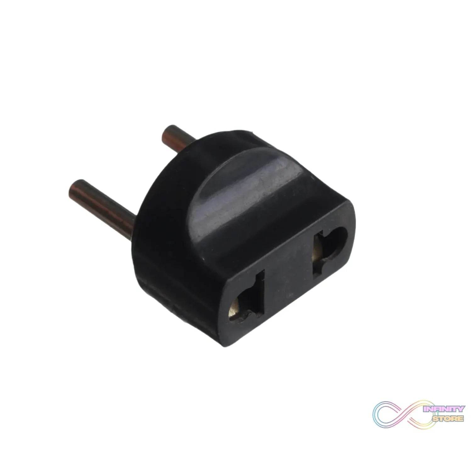 2 Pin 4 Amp. Conversion Electrical connector Plug, 2 PIN Plug Converter, Plug Adapter With Color Box (1 Pc ) - infinityexculsivestore.com