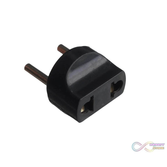 2 Pin 4 Amp. Conversion Electrical connector Plug, 2 PIN Plug Converter, Plug Adapter With Color Box (1 Pc ) - infinityexculsivestore.com