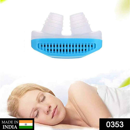 2 in 1 Anti Snoring and Air Purifier Nose Clip for Prevent Snoring and Comfortable Sleep - infinityexculsivestore.com