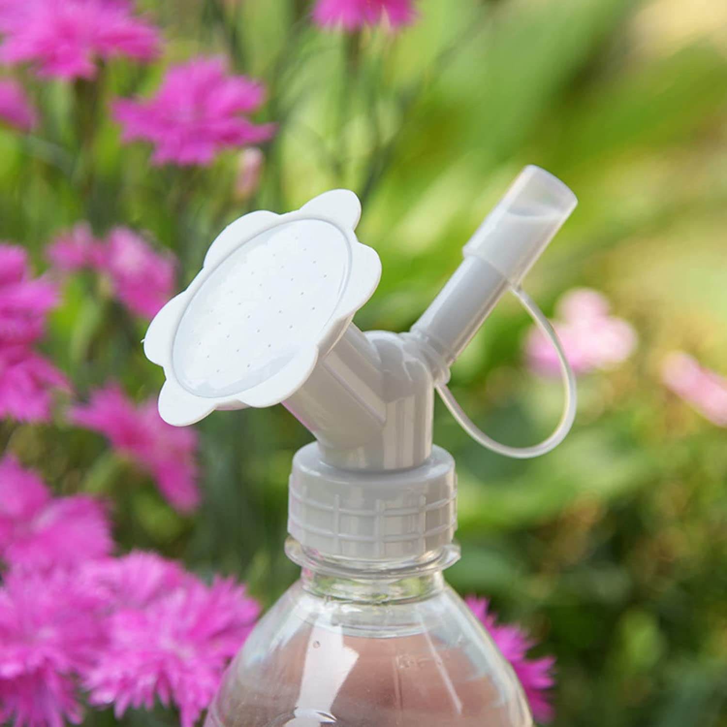 2 - in - 1 Bottle Cap Sprinkler - Dual Head Watering Spout, Double - Ended Nozzle for Indoor Seedlings and Plants, Garden Tool - infinityexculsivestore.com