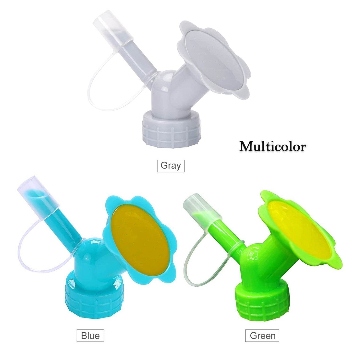 2 - in - 1 Bottle Cap Sprinkler - Dual Head Watering Spout, Double - Ended Nozzle for Indoor Seedlings and Plants, Garden Tool - infinityexculsivestore.com