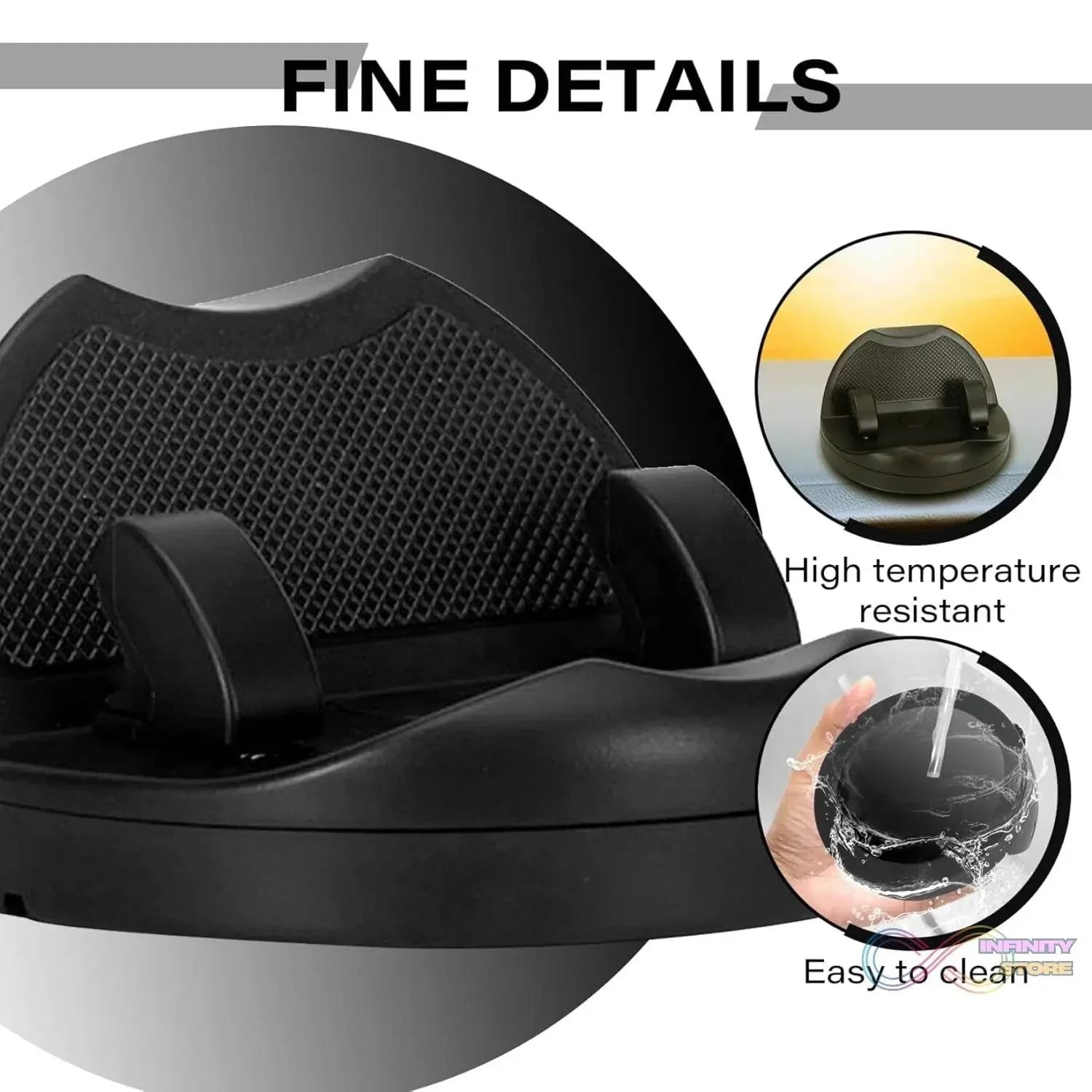 2 in 1 Car Anti - Slip Mat, Phone Holder Non Slip Sticky Phone Mount Holder (1 Set) - infinityexculsivestore.com