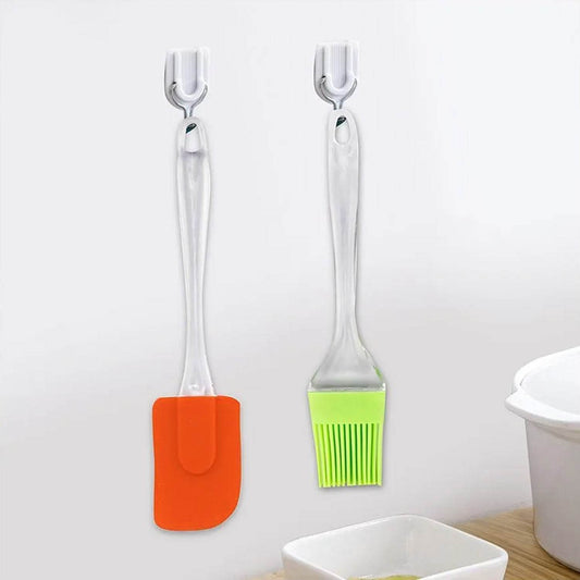 2 in 1 Combo of Big Brush & Spatula Set (2 Pcs Set) - infinityexculsivestore.com