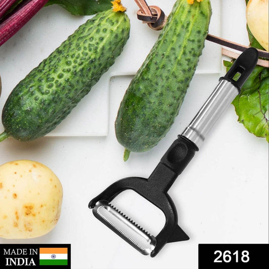 2-in-1 Double Julienne and Vegetable Peeler - infinityexculsivestore.com