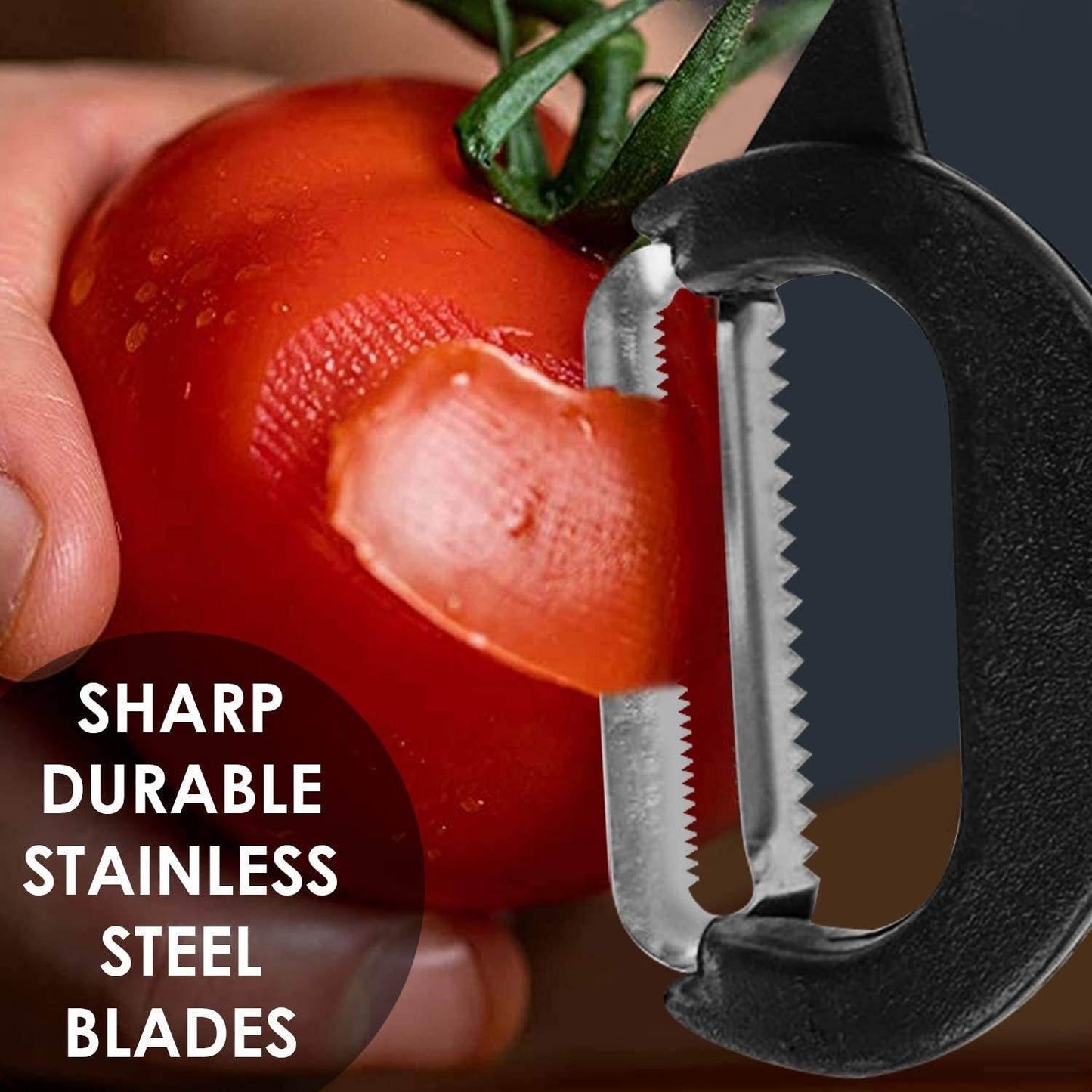 2-in-1 Double Julienne and Vegetable Peeler - infinityexculsivestore.com