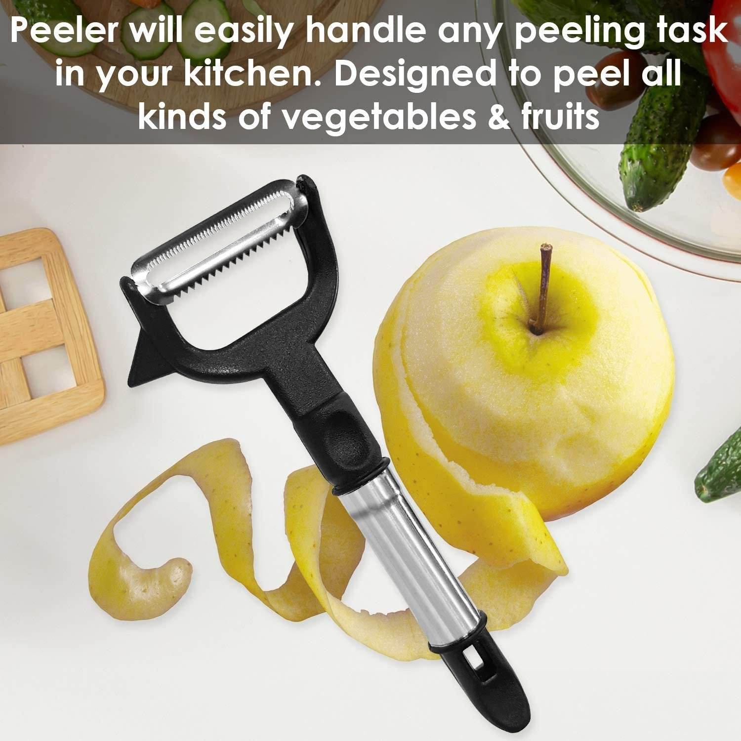 2-in-1 Double Julienne and Vegetable Peeler - infinityexculsivestore.com