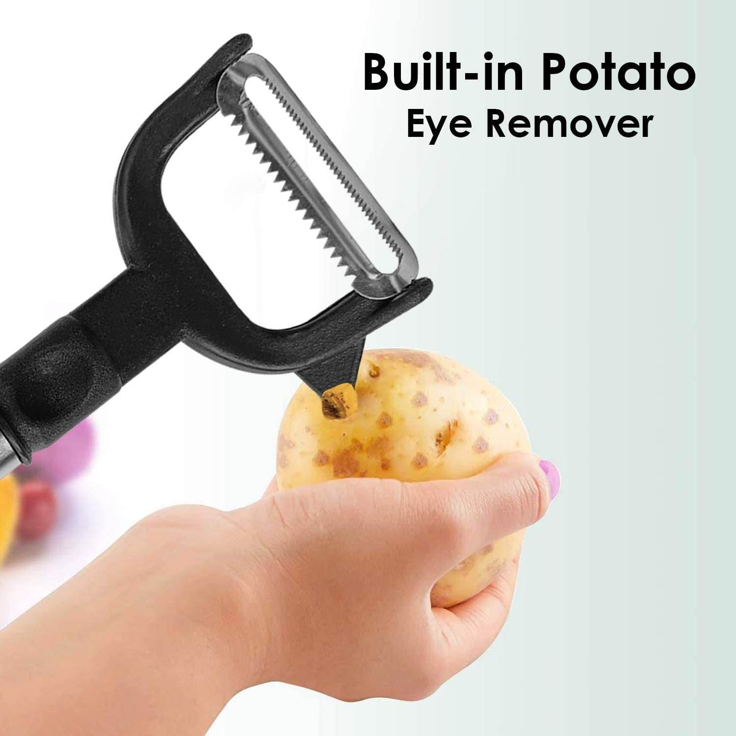 2-in-1 Double Julienne and Vegetable Peeler - infinityexculsivestore.com