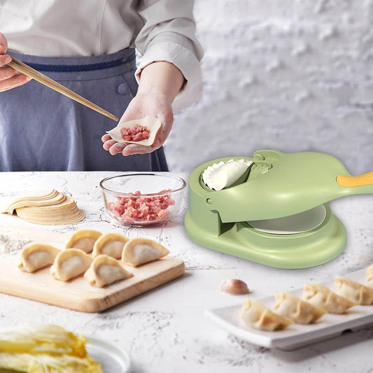 2 - in - 1 Dumpling Press Mould for Gujiya & Momos - infinityexculsivestore.com