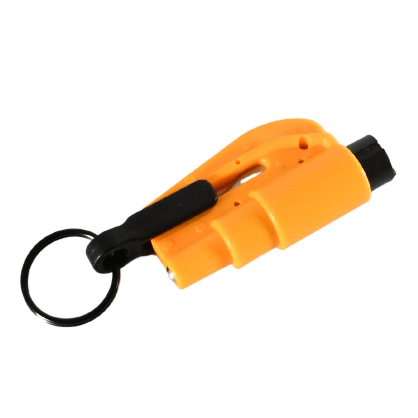 2 in 1 Emergency Safety Cutter with Key Chain, Small Portable Handy Emergency Safely Glass Breaking & Seat Belt Cutting Keychain Tool - infinityexculsivestore.com