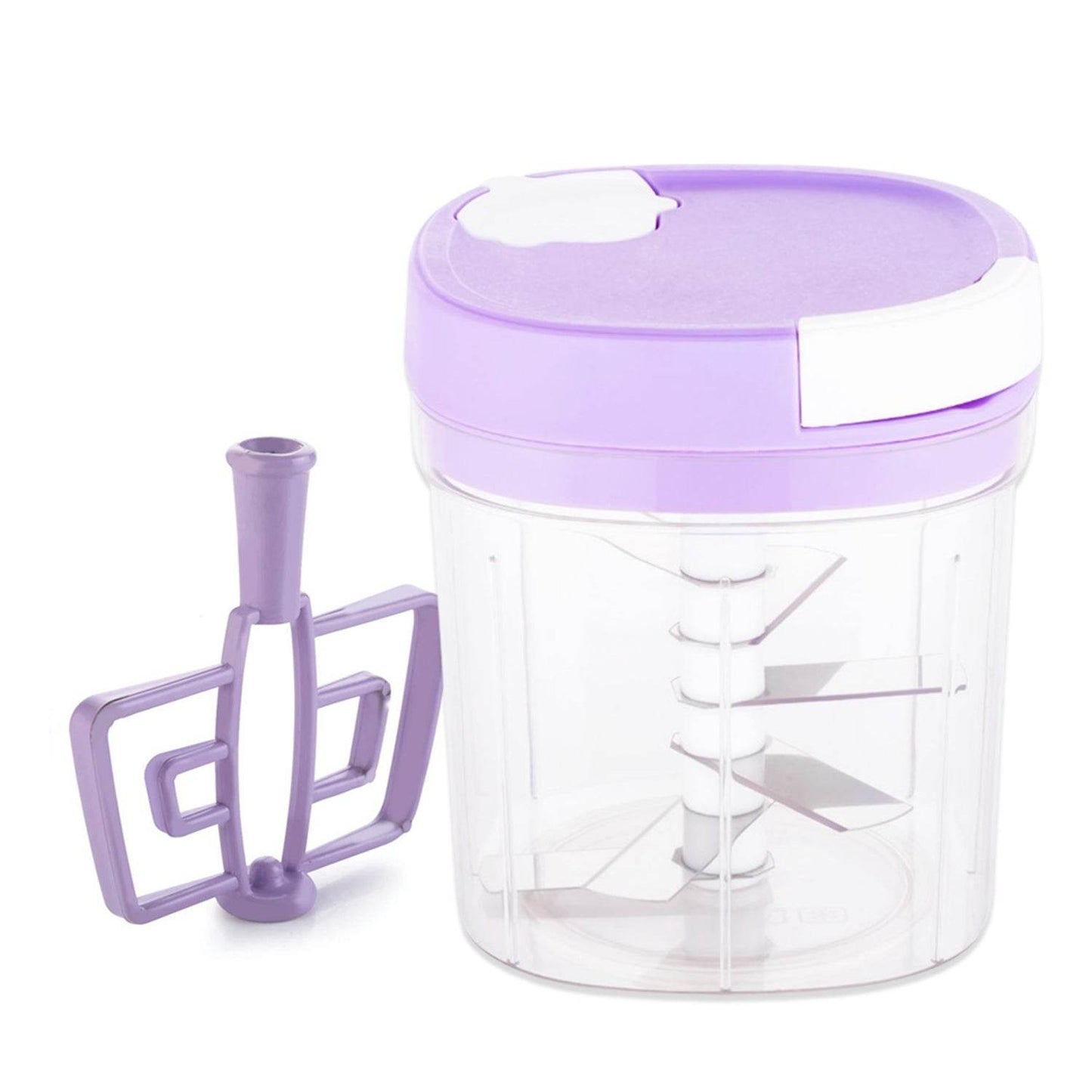 2 in 1 Handy Chopper and Slicer Used Widely for chopping and Slicing of Fruits, Vegetables, Cheese Etc. Including All Kitchen Purposes. - infinityexculsivestore.com
